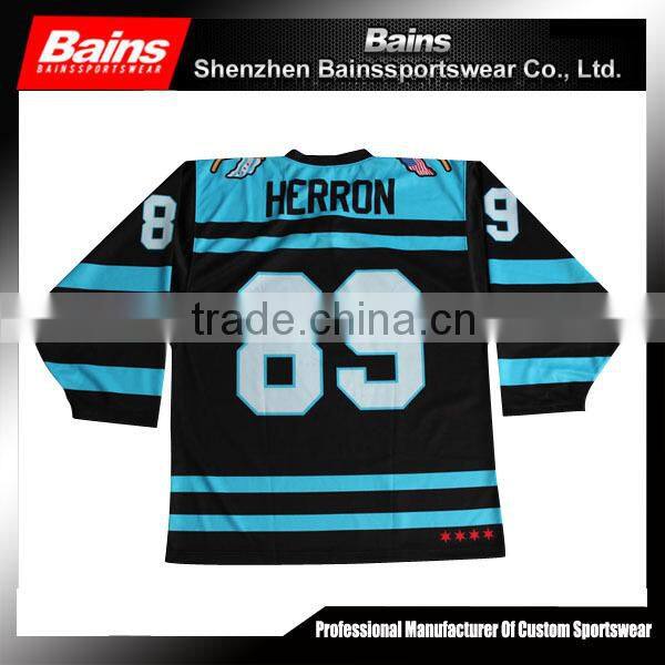 Professional funny hockey jerseys/unique hockey jerseys/cheap team hockey jerseys