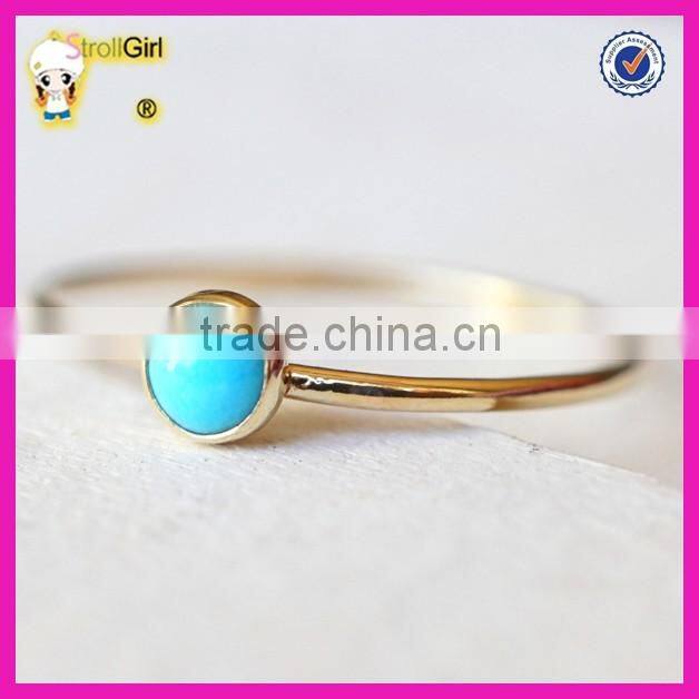 wholesale jewelry rose quartz ring in rose gold, unique quartz pink ring