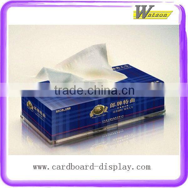 Simple Custom Printed Folding Paper Tissue Box