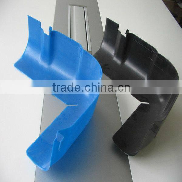 7'' white round chemical container lid