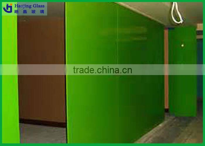 Shahe Haojing high quality red, black, extra white painted glass