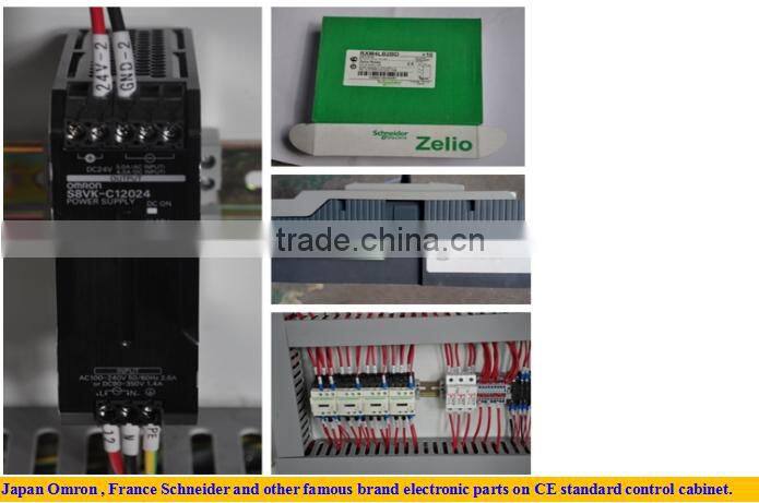 High accuracy 4 axis cnc atc router machine with Italy spindle and vacuum pump