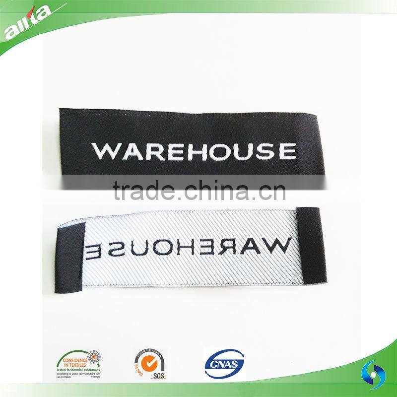 China High Quality professional custom jeans leather label, leather jeans tag label