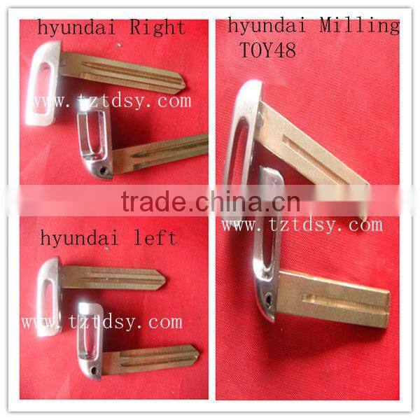 Tongda Good quality spare key for toyota lexs smart key blade