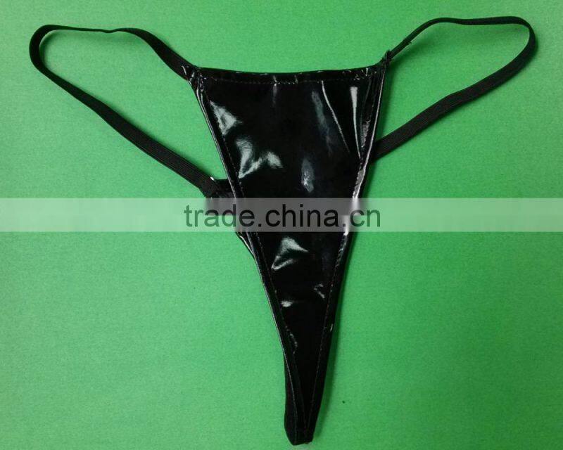 women faux leather garter lingerie wet look garter clips for stockings sexy gothic style belts suspender with g-string