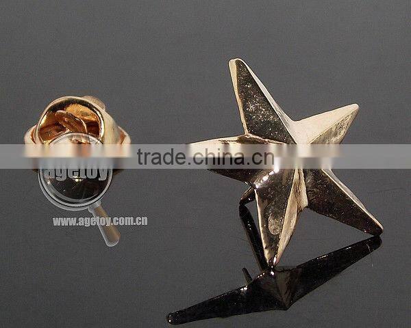 Gold Star Metal Badges