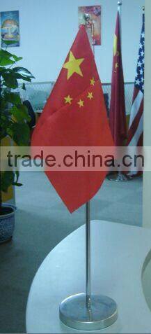 high quality factory directly table top desk stand flag