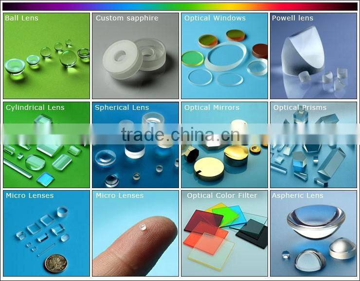 Optical right angle glass prism