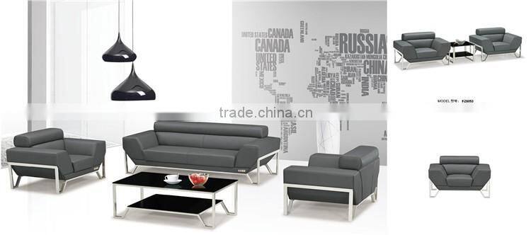Antique and competive price leather sofa in china