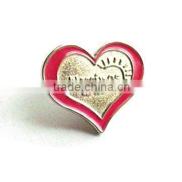 metal stamped badge with custom design