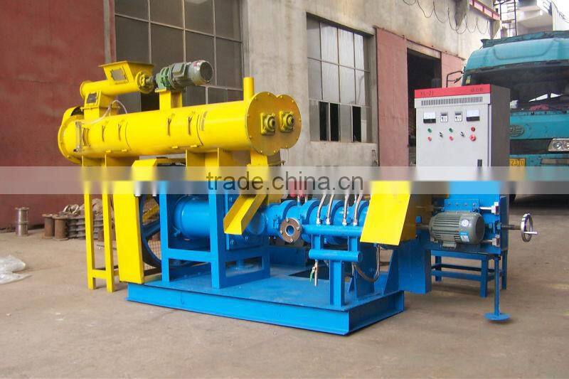 wide output range factory price pet food puffing machine