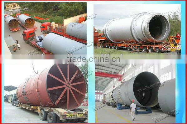 Best quality small diesel engine rotary kiln machine