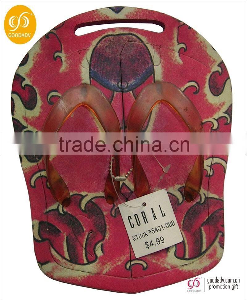 China factory custom fashion promotion eva gift flip flops