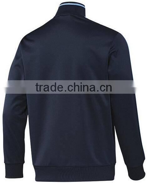 custom made popular design long sleeve black men coat