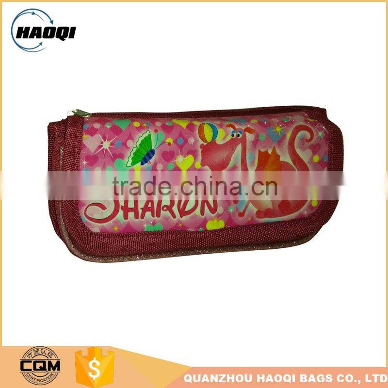 New fashiion 2016 school pencil bag, promotion cartoon pencil case