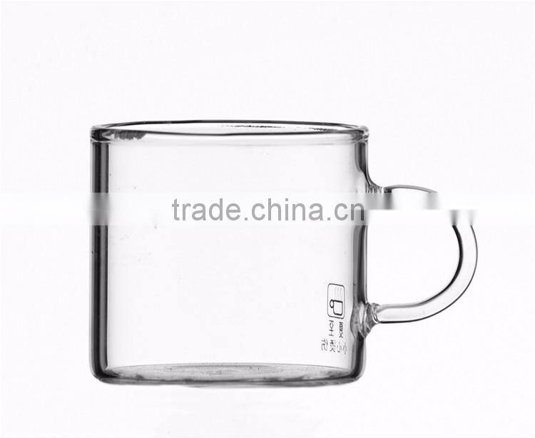 Best Price Made In China Free Sample Glass Tea Cup With Handle