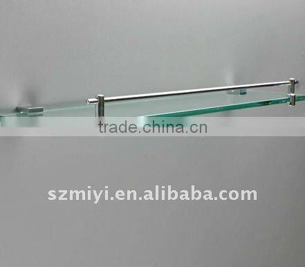 bathroom design single glass rack