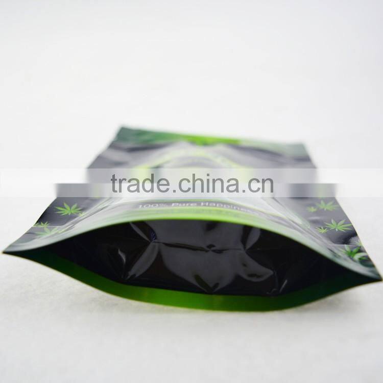 food grade stand up pouch , lamination header bag with printing , vacuum bag with zipper