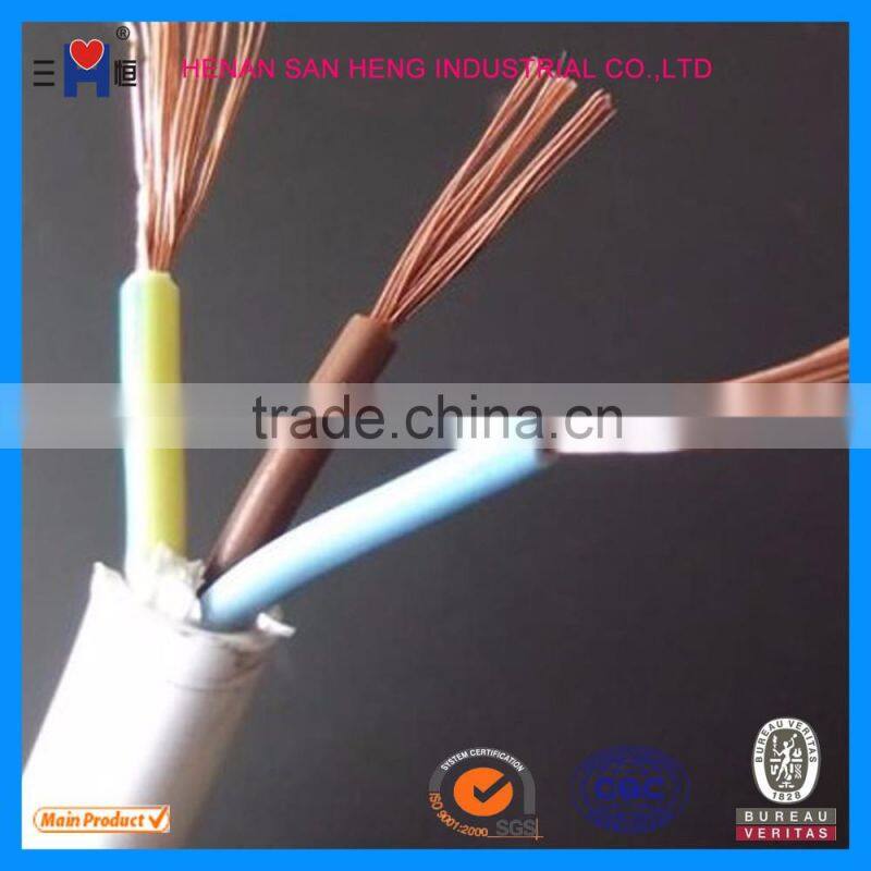IEC RVV 2 cores 0.75mm2 multi stranded electric wire cable roll