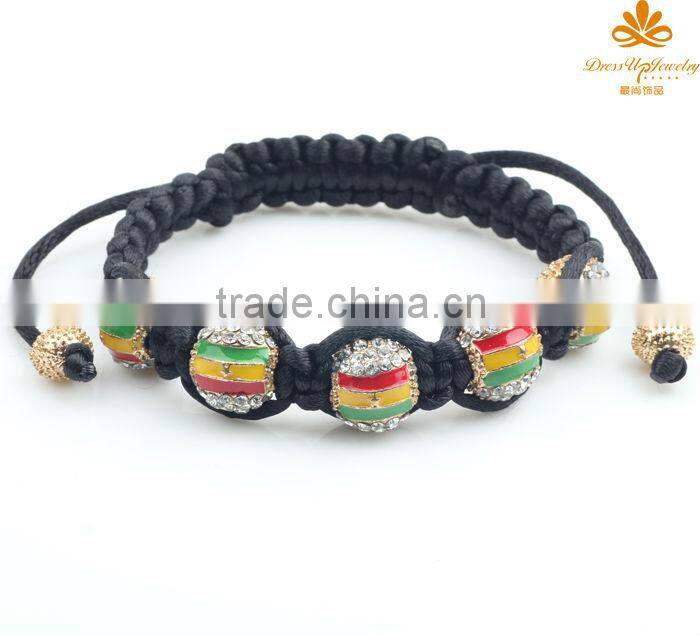new design flag shamballa bracelets