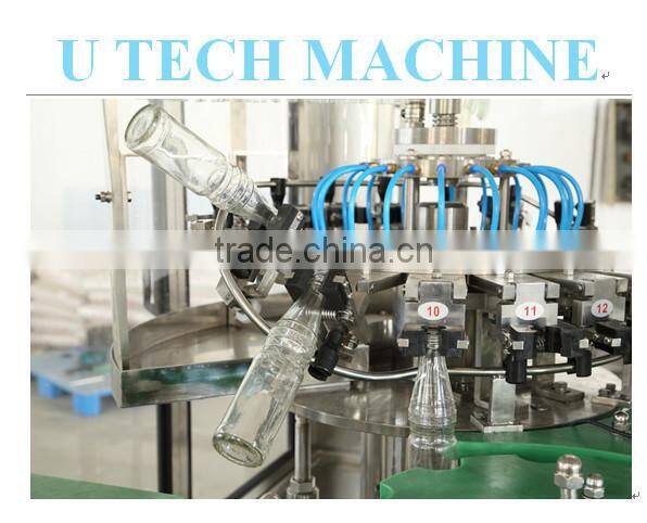 Energy drinks kvass beer bottling carbonated rinsing filling capping machine and equipment