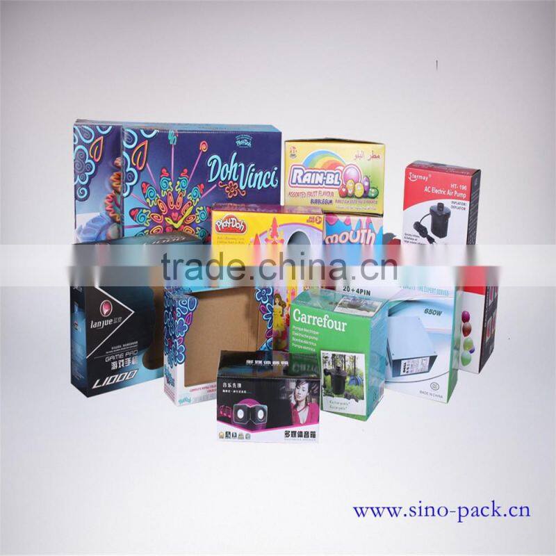 EXW price full color printing cheap corrugated paper box