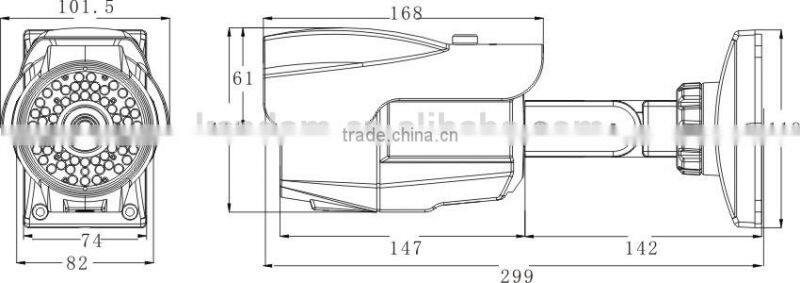 WDR IR Bullet Camera