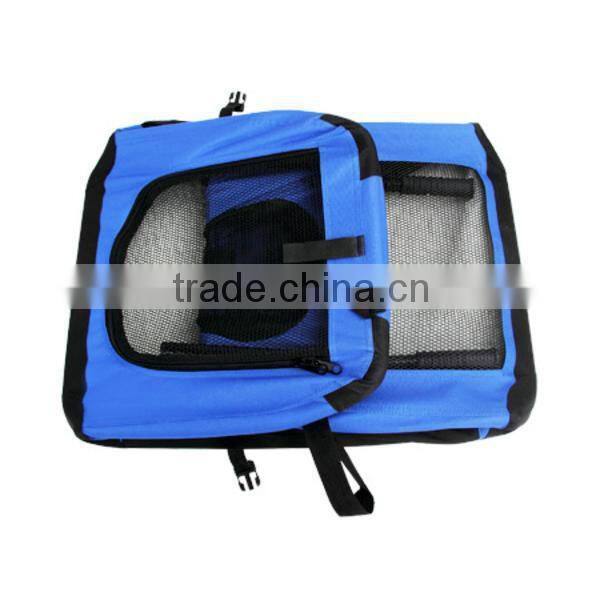 Folding Dog Crate with Mat