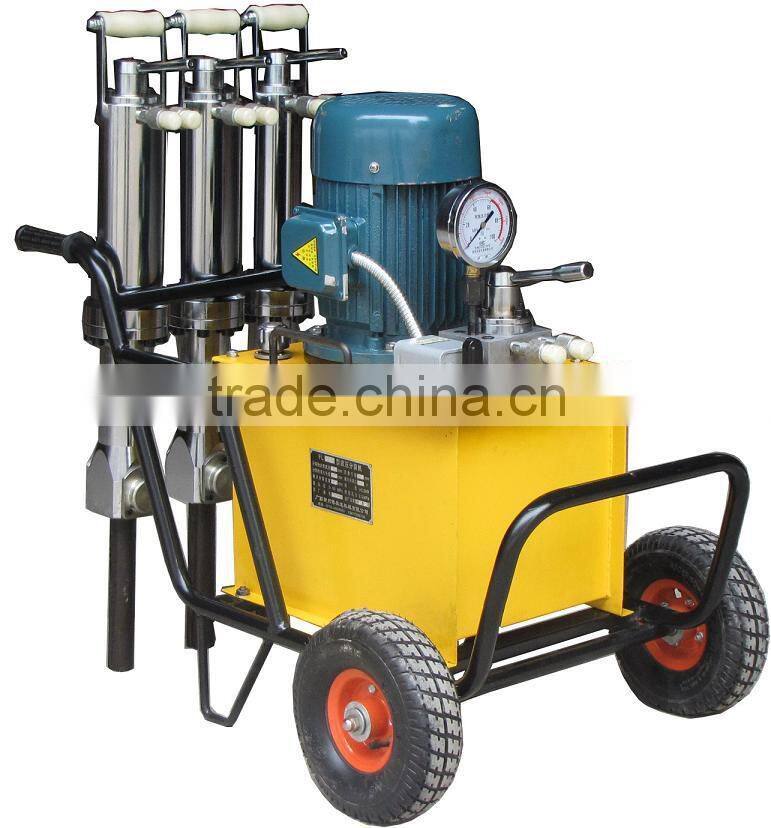 Quarrying Machinery Splitting Rock Machine with Steel Splitting Gun