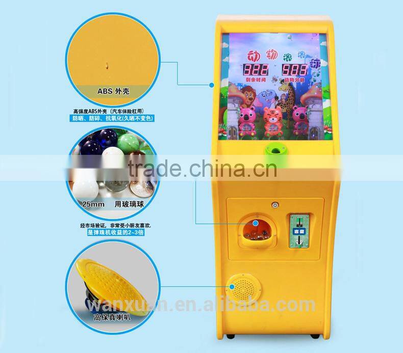 The latest hot product kids coin operated pinball game machine