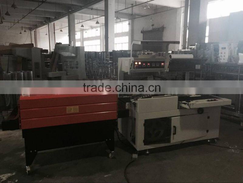 2016 new type QL5545 Automatic L Sealer for fold POF/PVC film wrap and seal