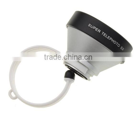 Latest Technology Accessary Universal 5X Super Phone Telephoto Mobile Phone Camera Lens