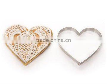 100% food grade stainless steel custom cookie cutters