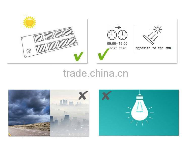 Sunpower PV Solar panel charger for Laptop, mobile phone