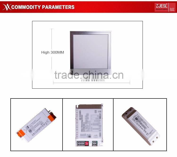 Embedded 24w 300*300 led panel light natural white