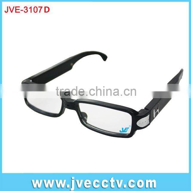 Factory direct Black Video Recorder Webcam 720P hidden cam glasses16gb