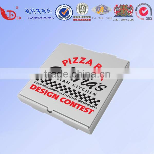 Custom cheap price recycled delivery pizza box