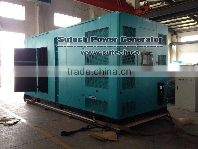 Fast delivery 750 Kva soundproof generator powered by Cummins KTA38-G2 engine