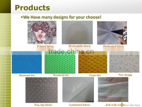 PP SMS Non woven Disposable Surgical Gown with High Quality and Low Price Fabric Roll
