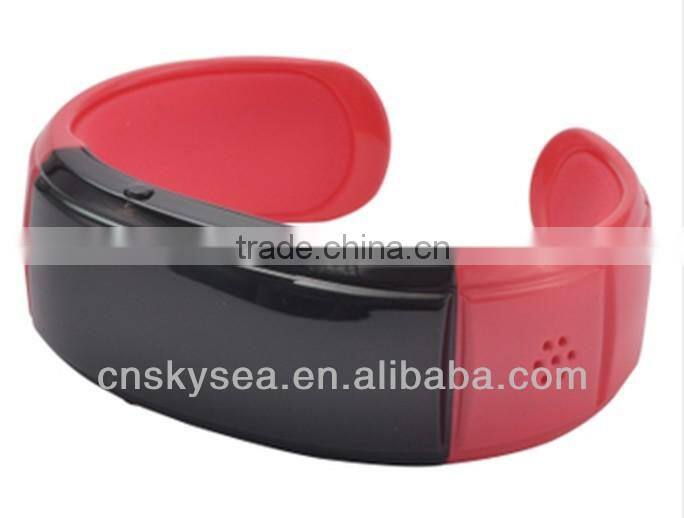 Bluetooth bracelet watch with caller id, fashion watch wifi bracelet bluetooth