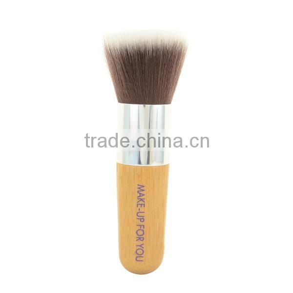 Bamboo handle synthetic kabuki powder brush