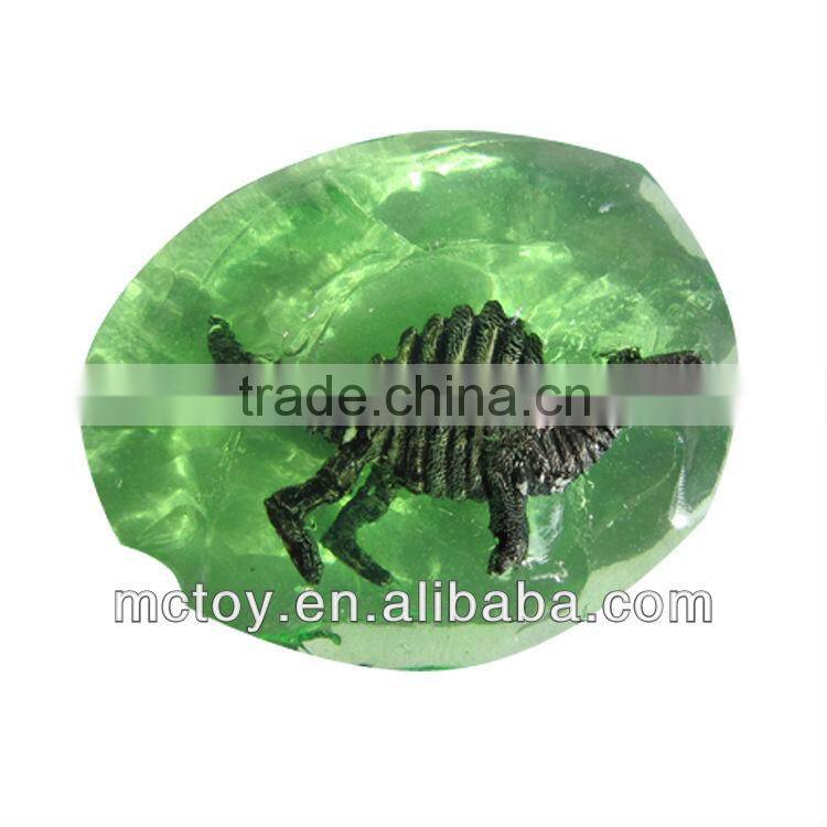 Factory supplier wholesale popular Crystal Egg crystal gift crystal slime toys green slime putty