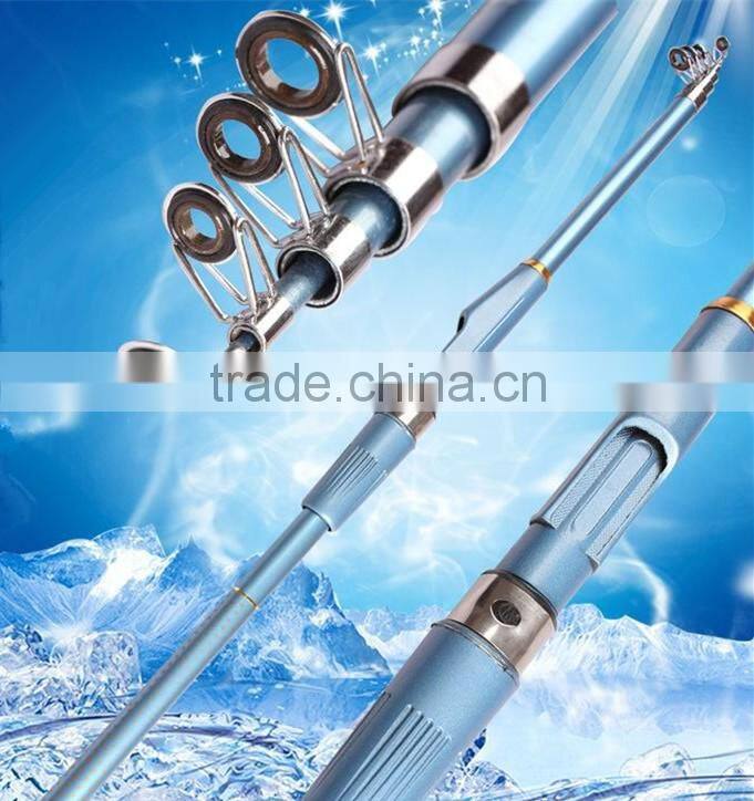 2.1M~3.6m Super Hard Carbon Fiber Fishing Reels Configurable Fishing Rod Telescopic Fly Spinning Ocean Lake Fishing 2016