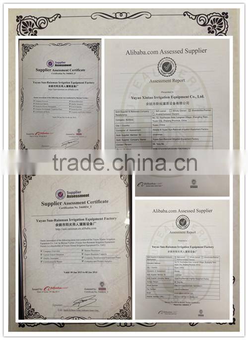 Plastic Irrigation Intake Water Valve