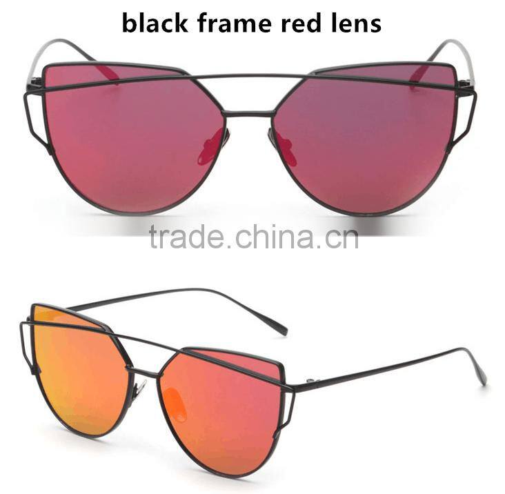 2016 new metal sunglasses unisex factory direct sell stock