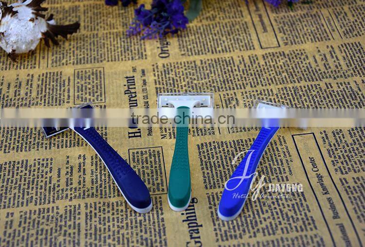 Guangzhou manufacturers plastic double edge razor blades shaving razor