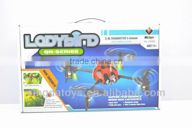 WL Toys QR Series V939 4-Axis 2.4G 4CH RC Quad Copter 9.50*9.50cm