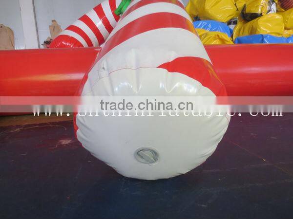 inflatable Santa Claus's crutches/ inflatable walking stick