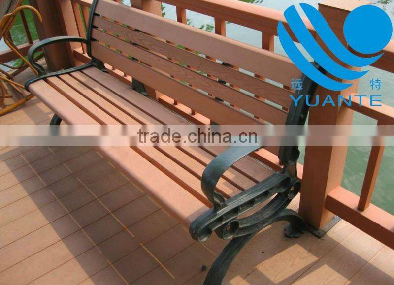 Yuante/WPC flooring/PVC environment-friendly outdoor furniture