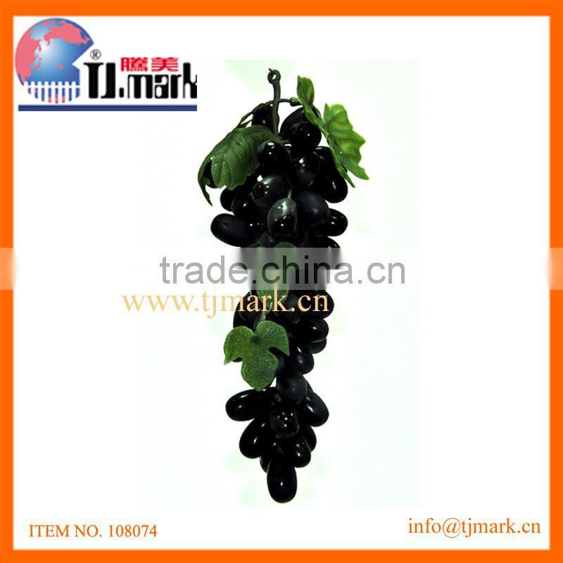 48PCS PVC PURPLE GRAPE BUNCH, GARDEN DECORATION GRAPE BUNCH
